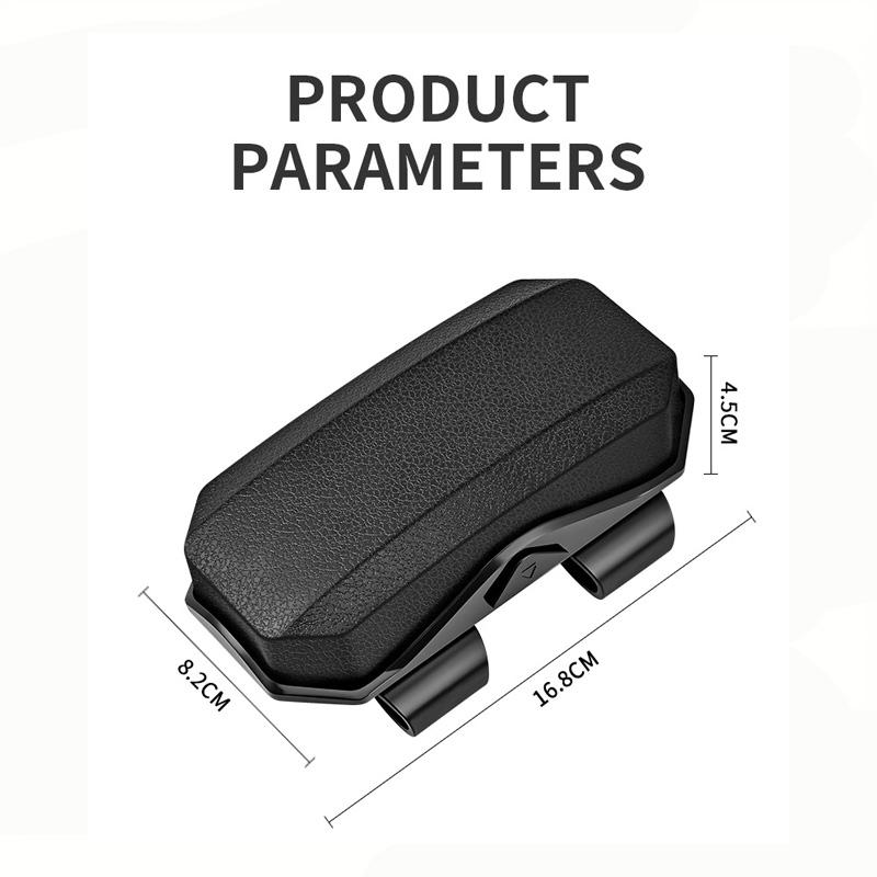 Newest Clip-On Car Sunglasses Case Anti-Scratch Glasses Durable Sunshade Box Holder Auto Sun Visor Glasses Storage Accessories