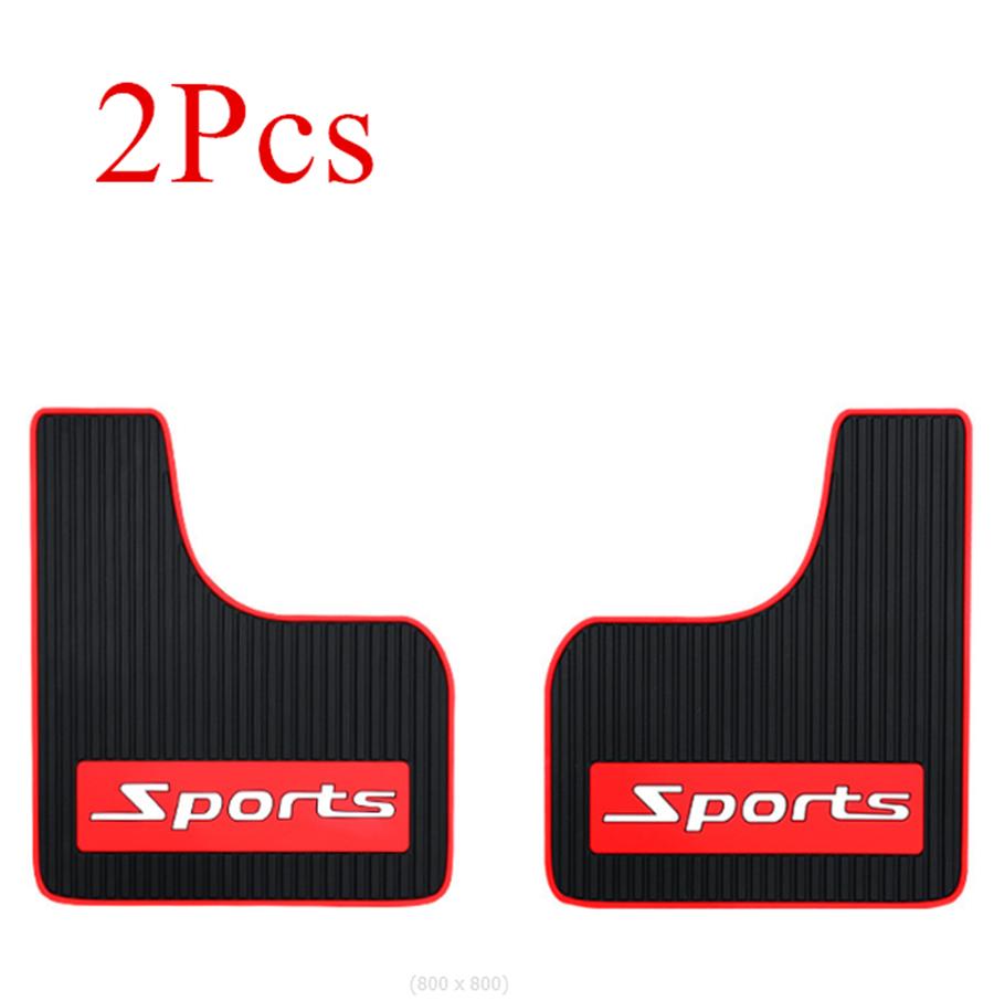 2Pcs Sports Mud Flaps Splash Guard Fender Mudguards Set For Car Truck Pickup SUV
