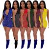 YM-8439 Women's Summer Solid Color Loose Casual Suit - European & American Style Fashion