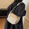 Large Capacity Solid Color Commuter Shoulder Bag Women's Crossbody Bag