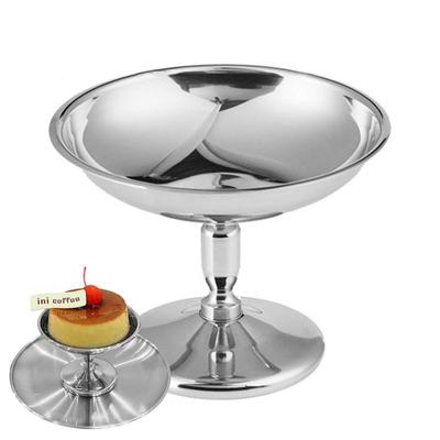 Stainless Steel Dessert Cups Dessert Goblets Mousse Cups Candy Container Party Favors For Serving Ice Cream Salad Fruit Pudding
