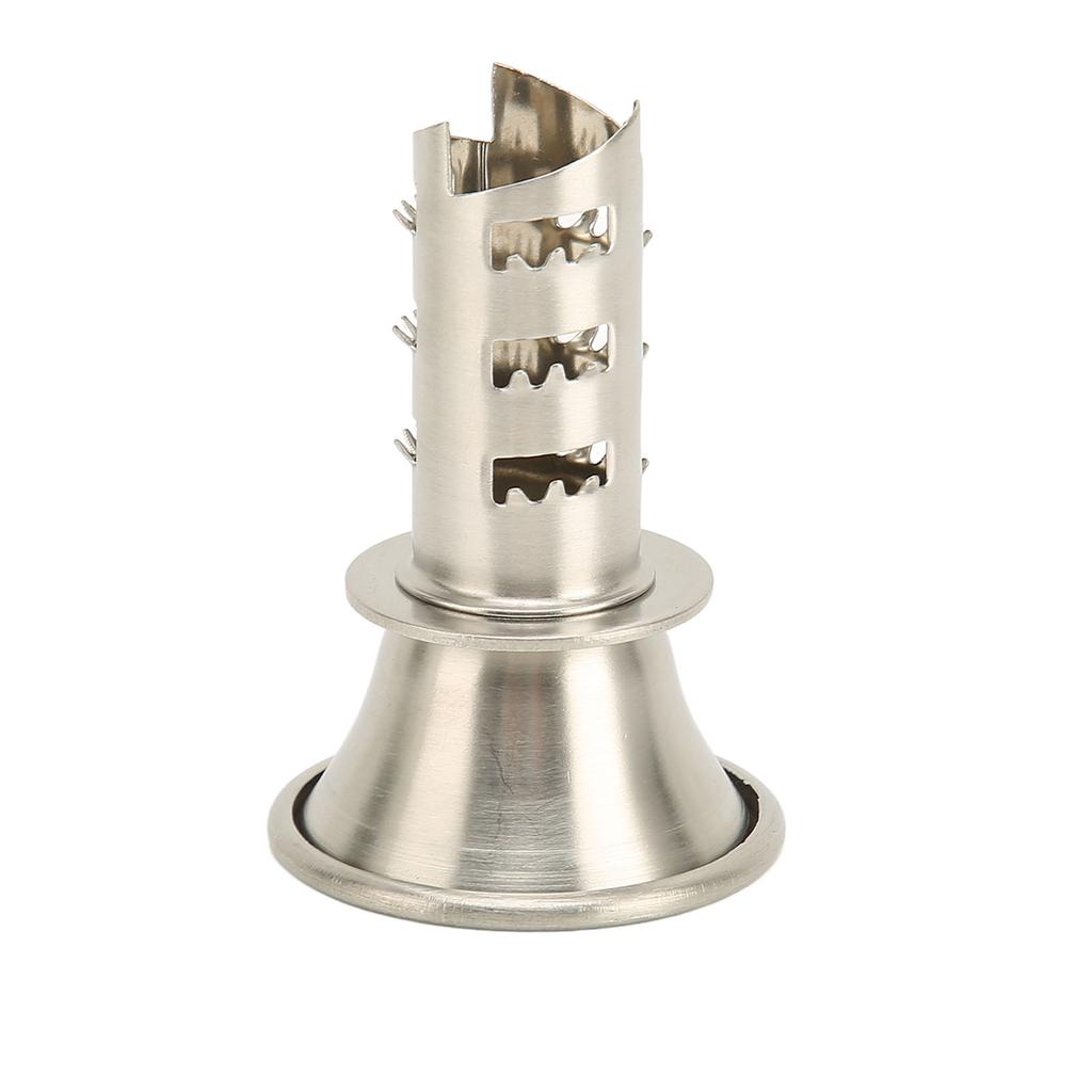 Manual Lemon Drill Squeezer 304 Stainless Steel Silver Thickened Hand Juicer for Home Kitchen