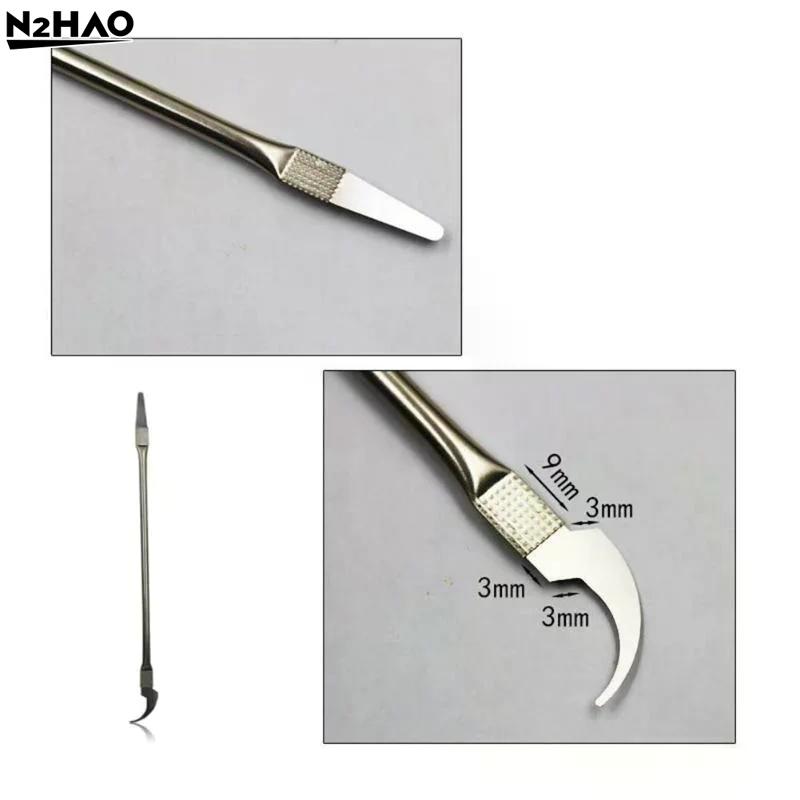 8pcs/1set Stainless Steel CPU IC Glue Remover Phone Repair Tool Chip Repair Repair Hand Tool For Mobile Phone Computer