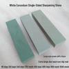 Sai Jiarui 120-Grit White Corundum Sharpening Stone with Base