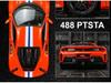 Bburago 1:18 488 Pista Alloy Supercar Model with Opening Doors