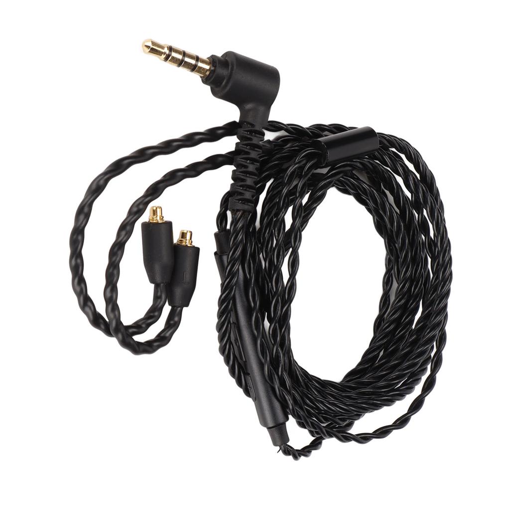 Headphone Upgrade Cable OFC Core MMCX Replacement Earphone Cable with Mic Volume Control for SE846 SE535