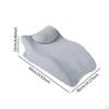 Bed Pillow for Back Support, Leg Positioning Pillow, Removable Cover