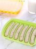 1 peça-Molde para Fazer Salsichas Grelhas de Silicone DIY Molde para Fazer Presunto Cachorro-Quente Com Tampa Cozinha Doméstico Salsichas Ferramentas para Assar Bolo Moldes