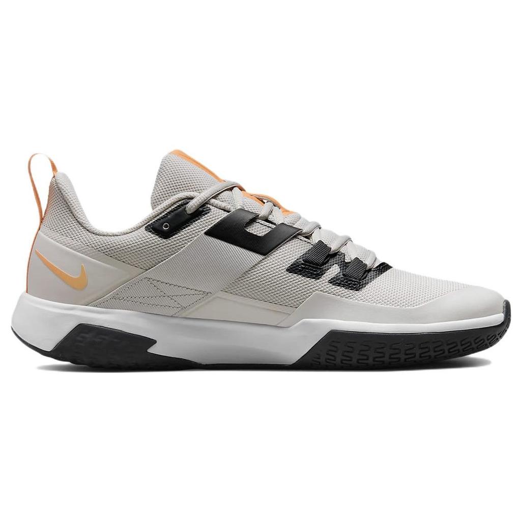 Nike Court Vapor Lite Light Bone Peach Cream Men Sneakers Grey Dark-Smoke-Grey White DC3432-002