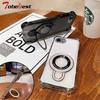 Shockproof Plating Magnetic Bracket Magsafe Case For Iphone 16E 2025 16 15 14 13 12 11 Pro Max Silicone Cover