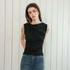 Deondeulob Dd_Shirring Drape Sleeveless Top_3Color