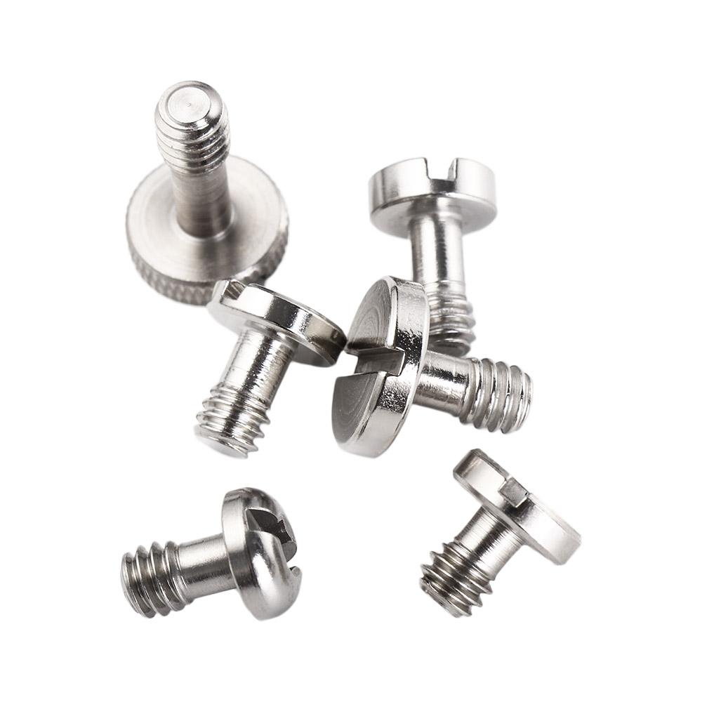 DSLR Camera Tripod Light Stand Camera Screw Tripod Mount Adapter Camera Plate Screw 1/4 Inch Screw
