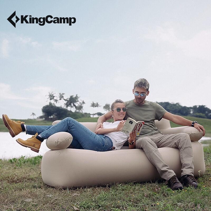 KingCamp Double Camping Inflatable Sofa Chair Mattress