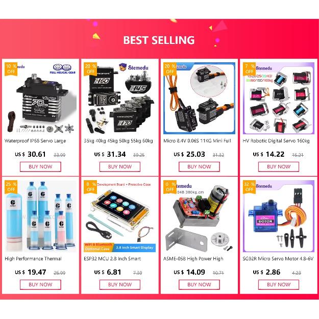 60/80/150/160KG DS5160 DS5180 DS51150 DS51160 Digital Metal Gear Robot RC 1/5 Servo Waterproof High Torque IP67 18T Servos Arm