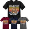 I Hate Morning People T Shirt Bear Drinking Coffee Funny Mem Morning Peoples Unisex T-Shirt