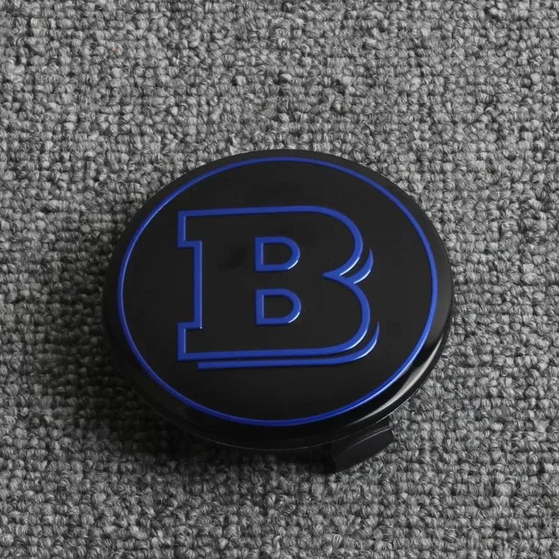 4Pcs 75mm Brabus Logo Car Emblem Wheel Center Hub Cap Accessories For Mercedes Benz AMG Apple W204 GLA GLC CLA W205 W203 W206