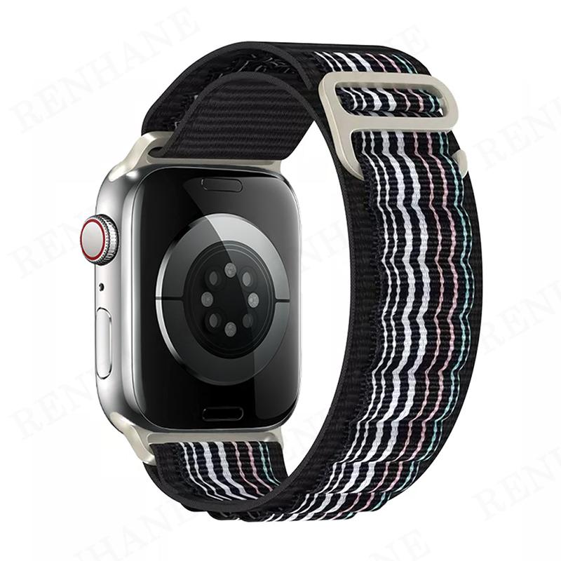 Alpine Loop Nylon Band for Apple Watch Strap 49mm 45mm 41mm 44mm 40mm 42mm 38mm Metal G-Hook Bracelet IWatch Ultra 34 5 SE 6 7 8 Strap