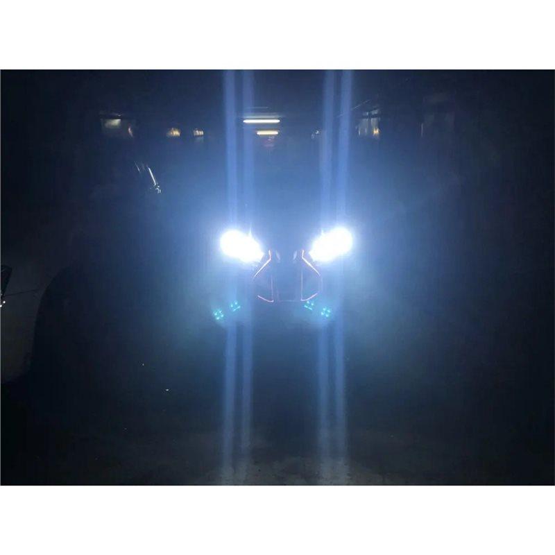 LED Combo 40W Work Head Light For Motorcycle Offroad Off-Road Truck BUS ATV UTV Mixed LED Auxiliary Lamp (2Pcs)