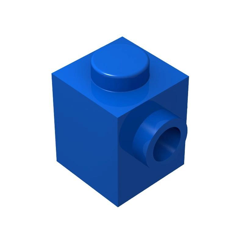 10 KUSŮ 87087 1x1 s čepem na straně Stavební kostky MOC Kompatibilní s Brick Dětské hračky Dárková krabička