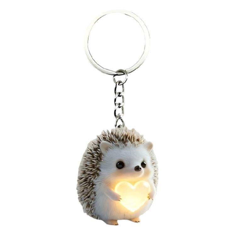 Porte-clés Acrylique Avec Motifs Mignons de Fleurs et de Chats Résistant aux Rayures Pour Bureaux et Usage Scolaire