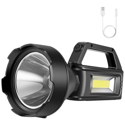 Superhelle Handtaschenlampe Solarbetrieben Wiederaufladbare Taschenlampe Wasserdichter Suchscheinwerfer für