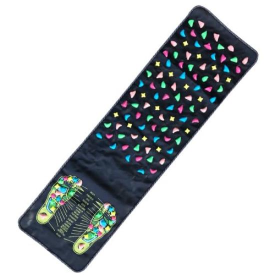 

Foot Reflexology Foot Massage Green Bamboo Stepping Foot Foot Pressure Point Pressing Healthy Compact Mat, Mat, Mat, Massage, Care, Stick, Product,