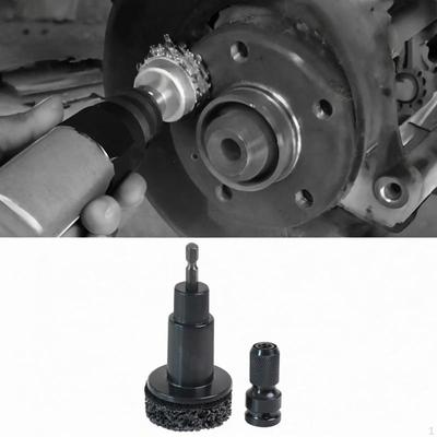 Rust Removal Wheel Hub Tool Car Detailing Removes Dust Oil Dirt Professional Stud
