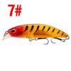 1Pc Long-Distance Casting Hard Bait Lure 7Cm 8G Diving Artificial Plastic Fishing Bait For Lure Fishing
