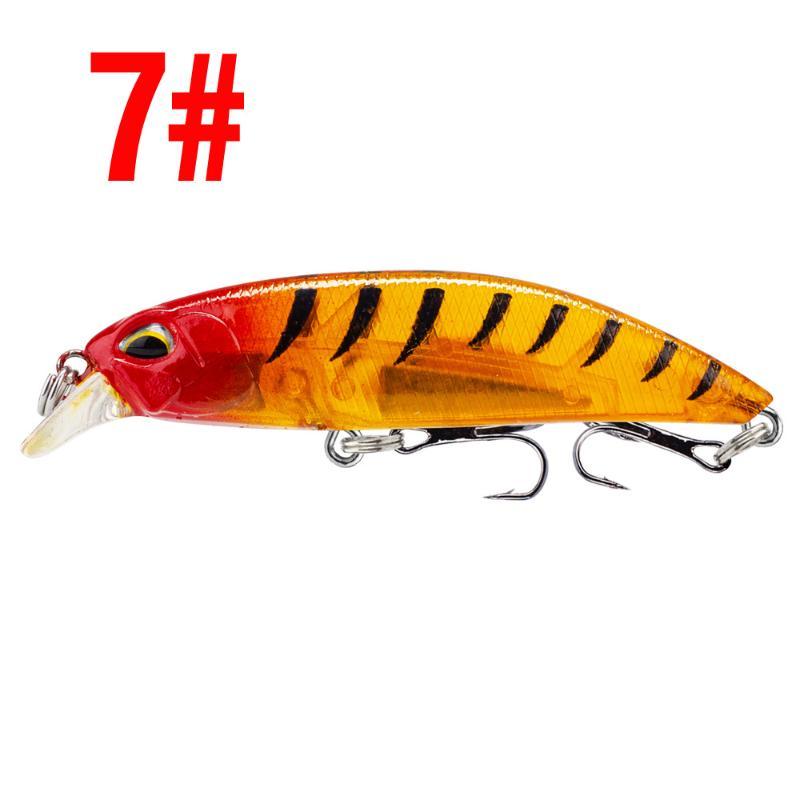 1Pc Long-Distance Casting Hard Bait Lure 7Cm 8G Diving Artificial Plastic Fishing Bait For Lure Fishing