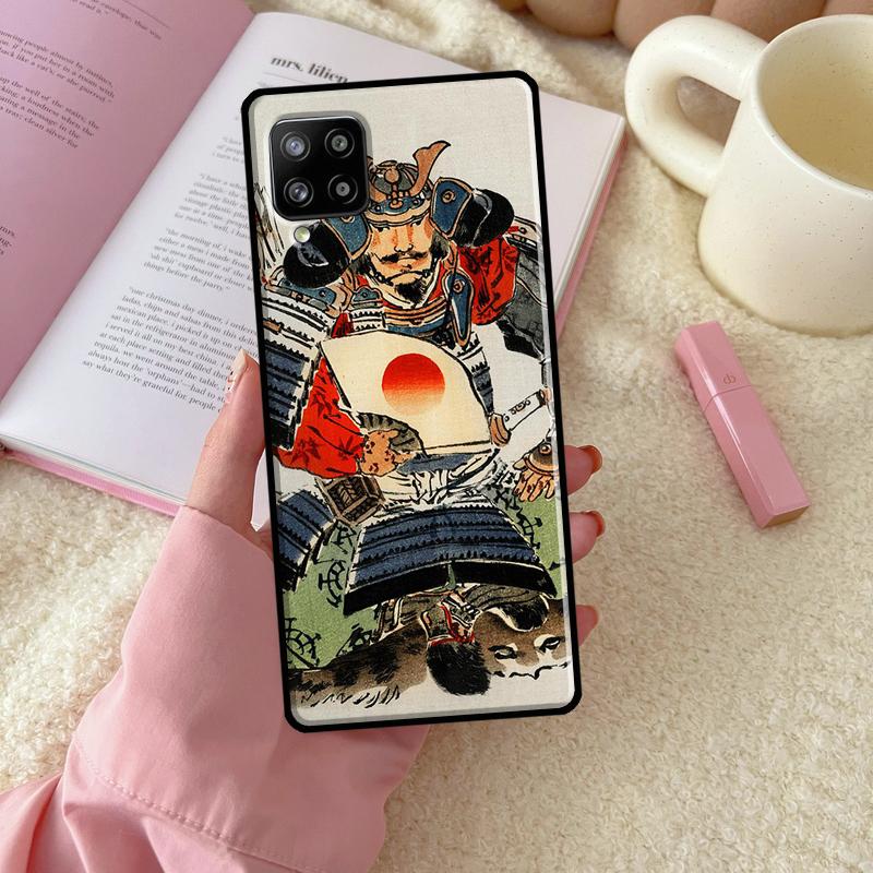 Japanese Samurai Warrior For Samsung Galaxy A54 A34 A14 A52 A32 A12 A13 A33 A53 A15 A16 A26 A36 A56 A06 A35 A55 Case