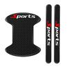 Carbon Fiber Style Door Handle Protector Film - Anti-Scratch & Decorative Sticker