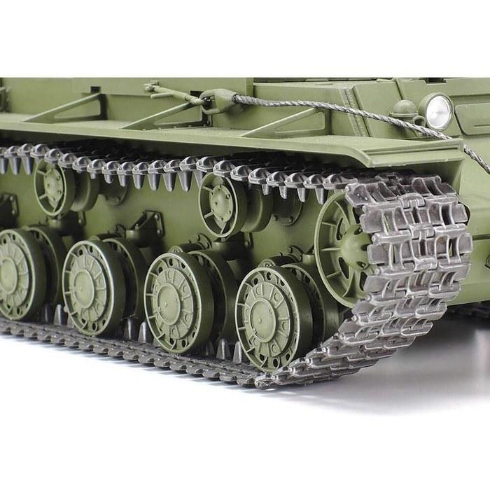 Tamiya 1/35 Military Miniature Series No.372 Soviet Heavy Tank KV-I 1941 Early Production Plastic Model 35372 198mm x 95mm