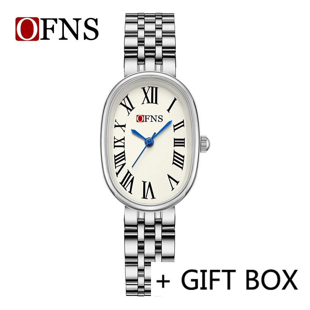 OFNS 1532 Casual Women Watch Top Brand Luxury Business Waterproof Female Clock Quartz Original Lady Girl Wristwatch