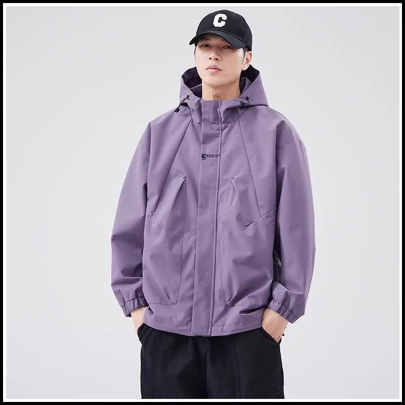 Men s Trendy Korean-Style Hooded Cotton Jacket - Japanese-Inspired, Thick & Warm for Autumn 2025 X-Large