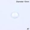 8-44 Mm Round Transparent Acrylic Plano-Convex Lens Flashlight Led Lens Focusing Torch Accessories Magnifying Glass Convex Lens