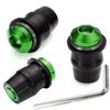 LOYELEY 10pcs M5 5mm Bolts Wellnut Windshield Screws Windscreen Cowl Screen Screen Bolts with