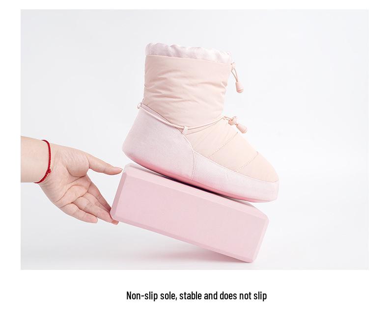 Warme Aufwärm-Ballettstiefel für Erwachsene