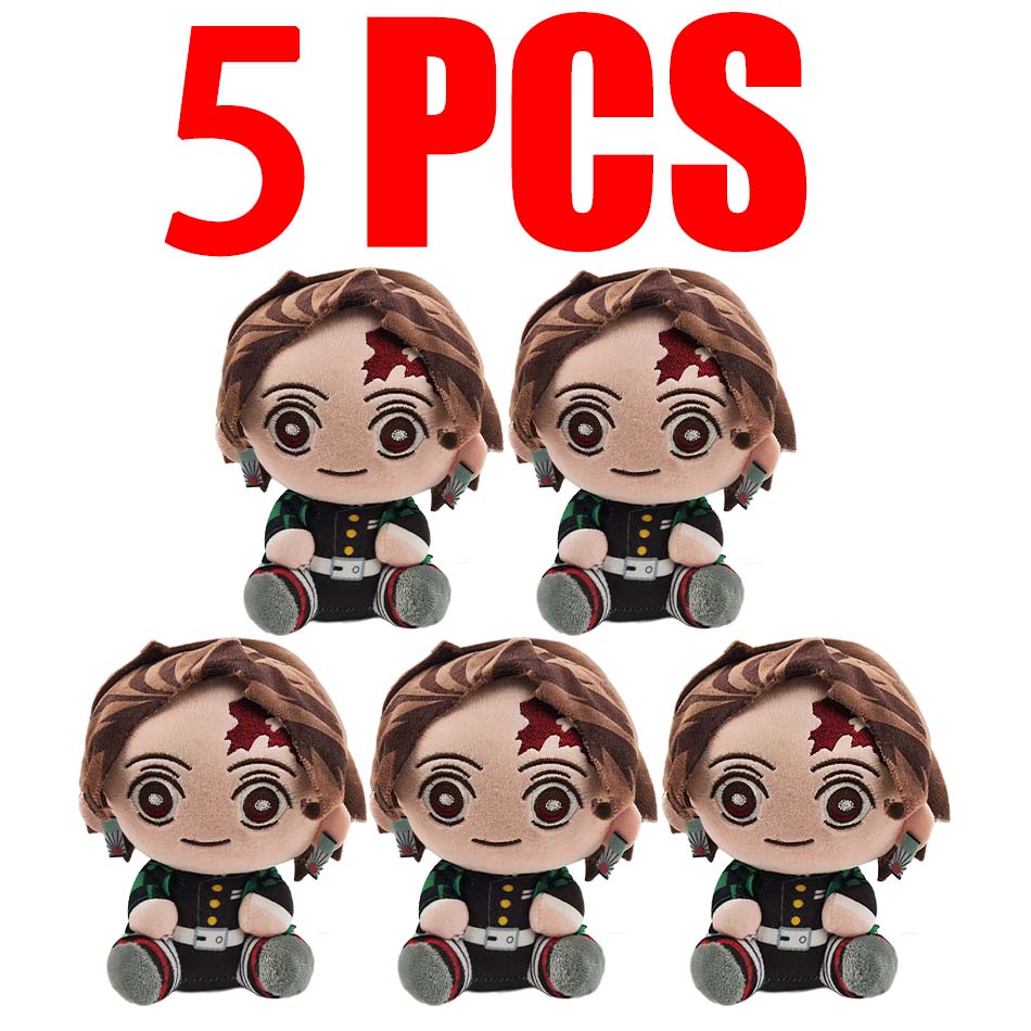 Demon Slayer Plush Stuffed Toys Tsugikuni Yoriichi Tsugikuni Michikatsu Akaza Anime Cartoon Figure Doll Children'S Birthday Gift