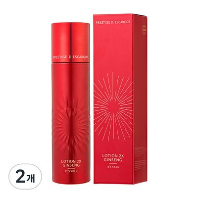Prestige Rossion 2X Ginseng Descargot Emulsion, 140ml, 2 Pieces