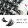 Natural Look False Eyelashes 10-18mm Length DIY Lash Extension Kit  Makeup Enhancement