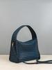 Women's 2026 Fashionable Woven Cowhide Shoulder Bag - Versatile & Simple Design