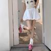 Korean Style High Waist Black Wide-Leg Shorts for Women - Summer 2024