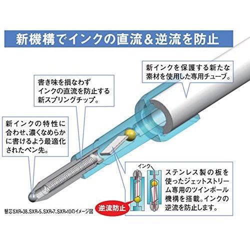 Mitsubishi Pencil Multi-Function Pen Jet Stream 2&1 0.7 Bordeaux Easy to Write MSXE380007.65