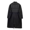 AMERI 01320720740 Black Nylon Manyway Quilted Mod Coat Coat S blackUsed