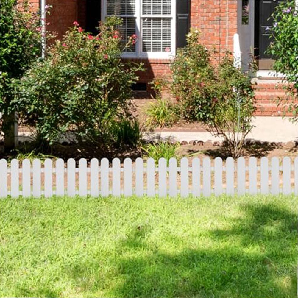 Decorative Fence Flowerbed Decoration Garden Decoration Outdoor Spaces Retro Color Scheme Elegant Design High-Quality Material