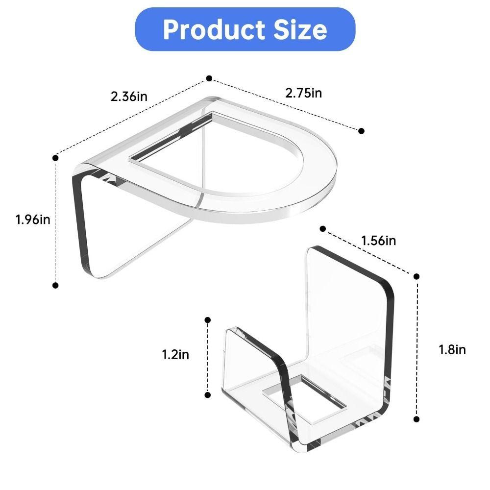 No-Drill Design Sink Sponge Holder Saves Space Clear Acrylic Multipurpose Storage Holder Efficient Drainage Easy to Install