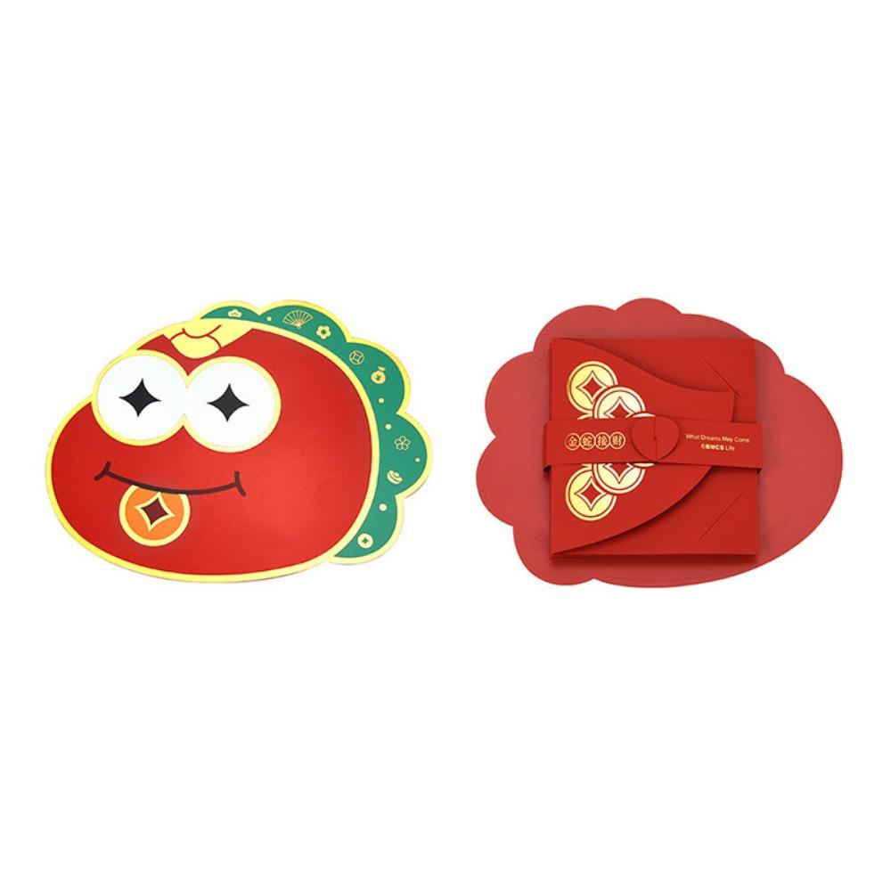Chinese Style Lucky Money Packets Zodiac Snake Hongbao Cute Bless Pocket  Celebration