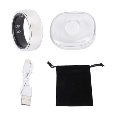 Smart Ring Fitness Tracker Multifunctional Smart Ring IP67 Water Resistant Remote Control Gesture