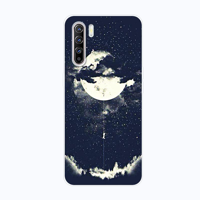 For OPPO Find X2 Neo Case Shockproof Soft silicone TPU Back Cover For OPPO FindX2 Neo Phone Cases Find X2 Lite Case Cute Cartoon