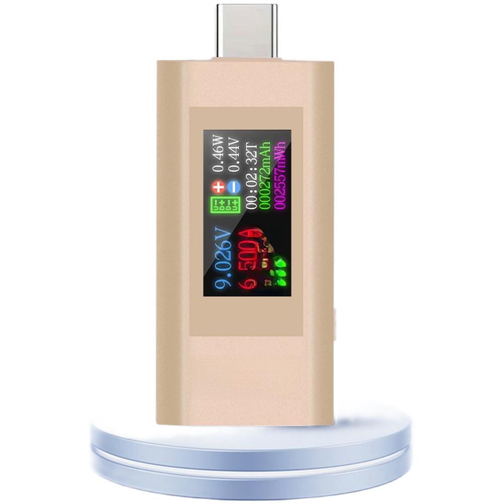 TypeC Charger Test Detector 430V Bidirectional Voltage Current Display with LCD Screen for QC 20 and QC 30 Devices